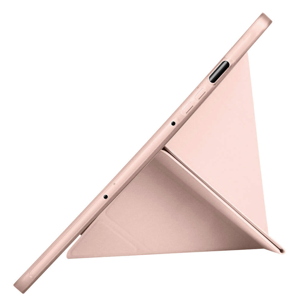Galaxy Tab S10 FE Kılıf Zore Tri Folding Kalem Bölmeli Standlı Kılıf Yeşil