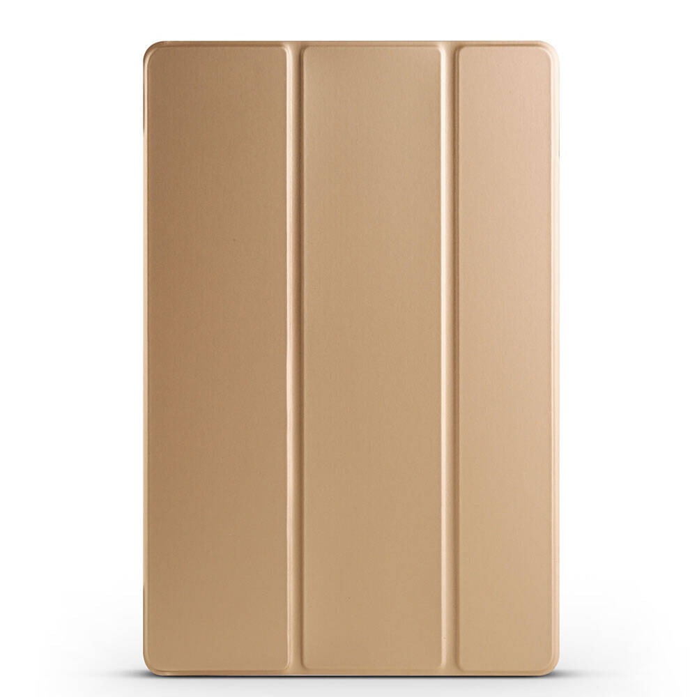 Galaxy Tab S10 FE Zore Smart Cover Standlı 1-1 Kılıf Gold
