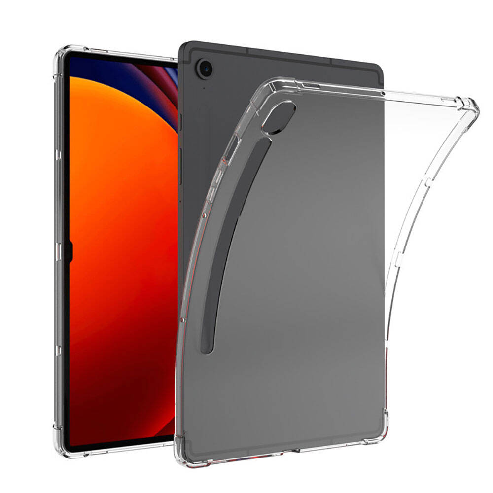 Galaxy Tab S10 Lite Kılıf Zore Tablet Nitro Anti Shock Silikon Kapak Renksiz