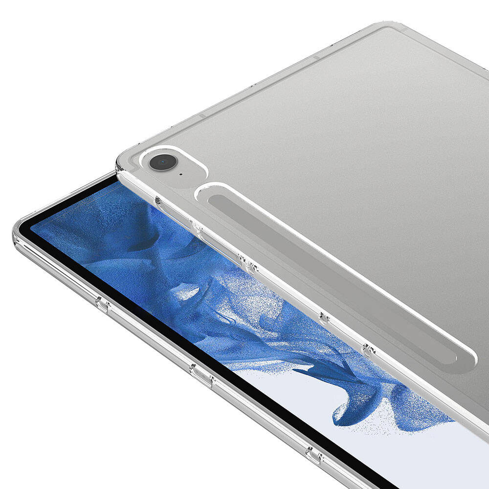 Galaxy Tab S10 Lite Kılıf Zore Tablet Süper Silikon Kapak Renksiz