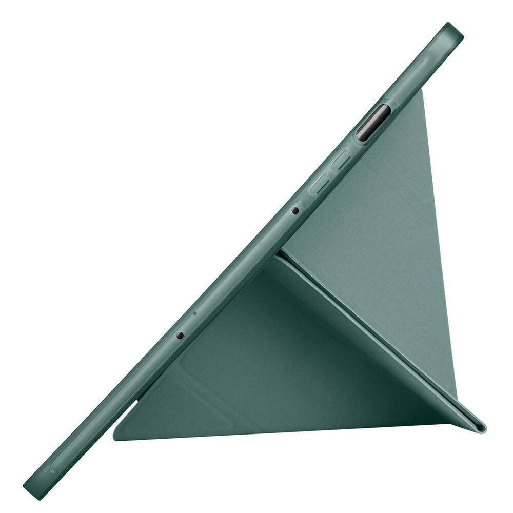 Galaxy Tab S10 Lite Kılıf Zore Tri Folding Kalem Bölmeli Standlı Kılıf Kırmızı