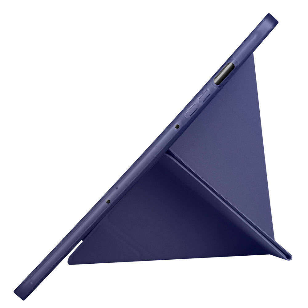 Galaxy Tab S10 Lite Kılıf Zore Tri Folding Kalem Bölmeli Standlı Kılıf Siyah