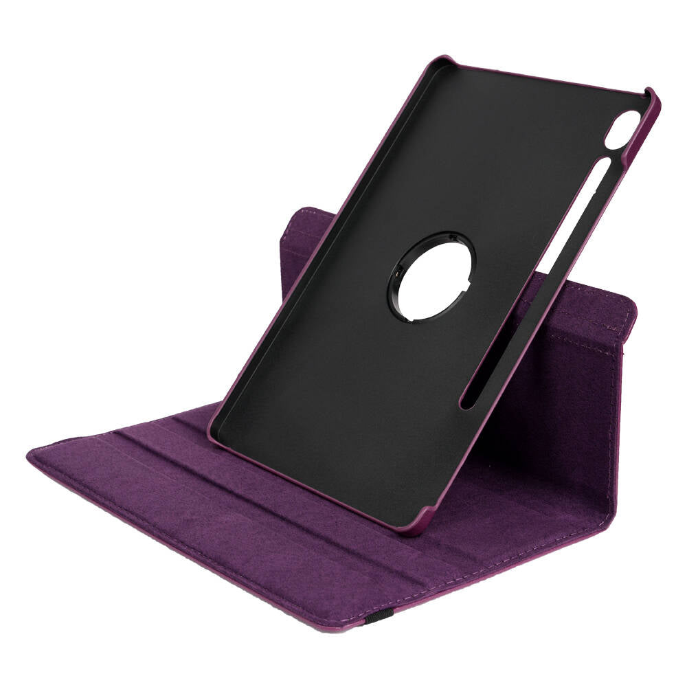 Galaxy Tab S10 Lite Zore Dönebilen Standlı Kılıf Pembe Koyu