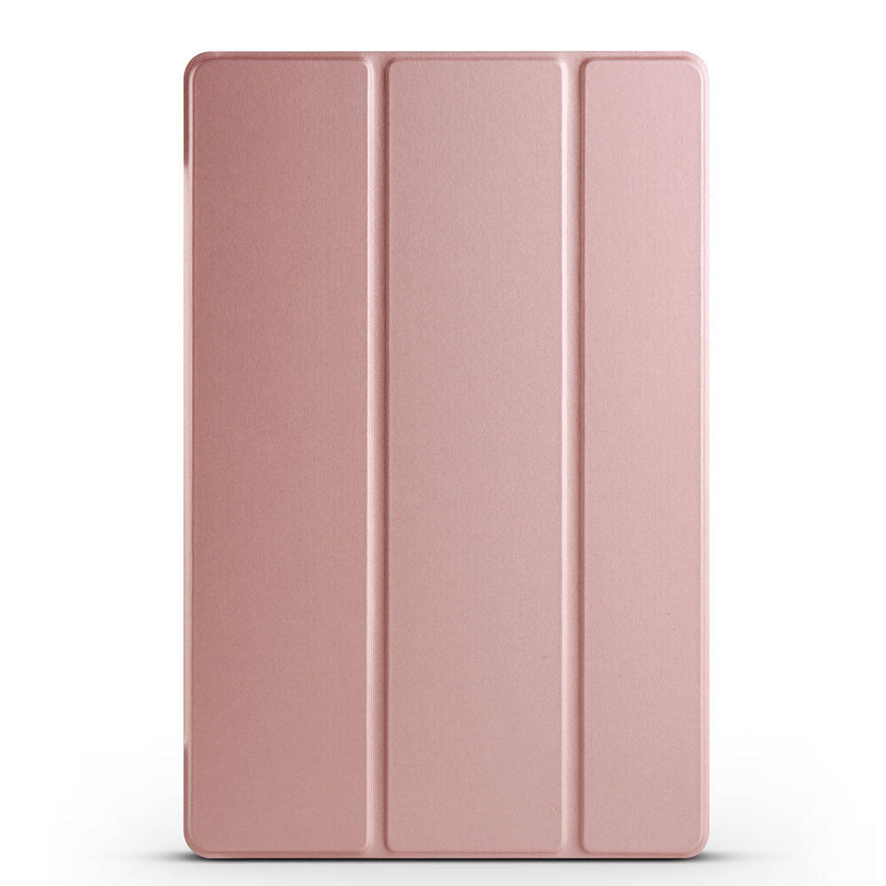 Galaxy Tab S10 Lite Zore Smart Cover Standlı 1-1 Kılıf Rose Gold