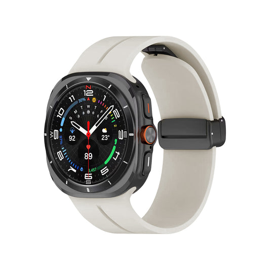 Galaxy Watch 8 44mm KRD-84 22mm Silikon Kordon Starlight