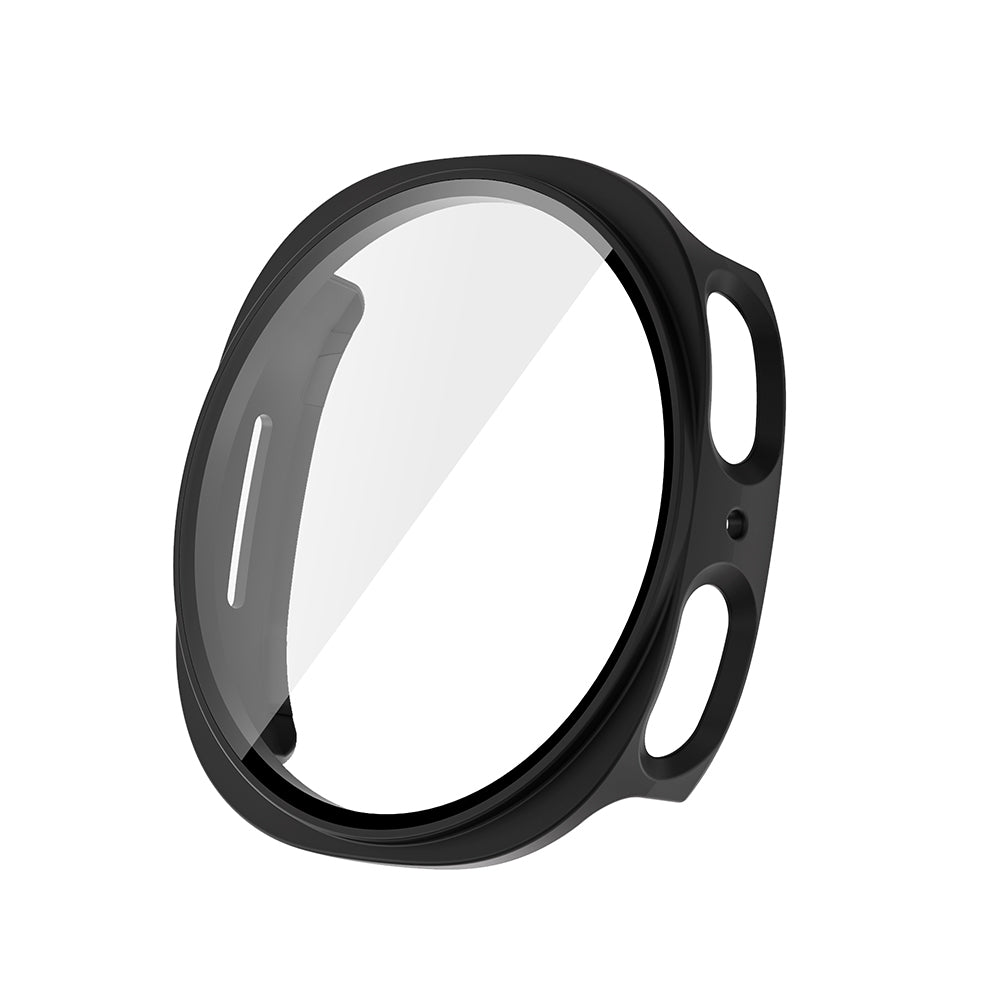 Galaxy Watch 8 44mm Sert PC Kasa ve Ekran Koruyucu Zore Watch Gard 38 Şeffaf