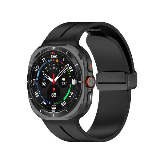 Galaxy Watch 8 Classic 46mm KRD-84 Silikon Kordon Siyah