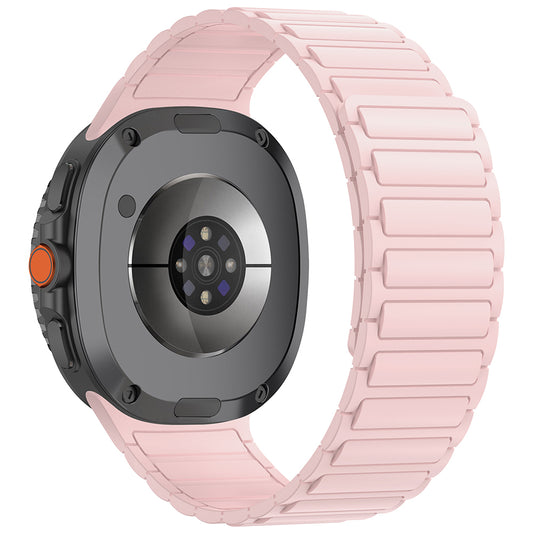 Galaxy Watch 8 Zore KRD-146 Silikon Kordon Strap Kayış Pembe