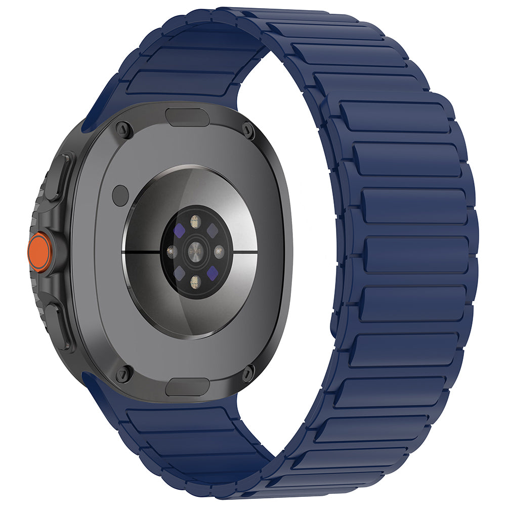 Galaxy Watch 8 Zore KRD-146 Silikon Kordon Strap Kayış Midnight Blue