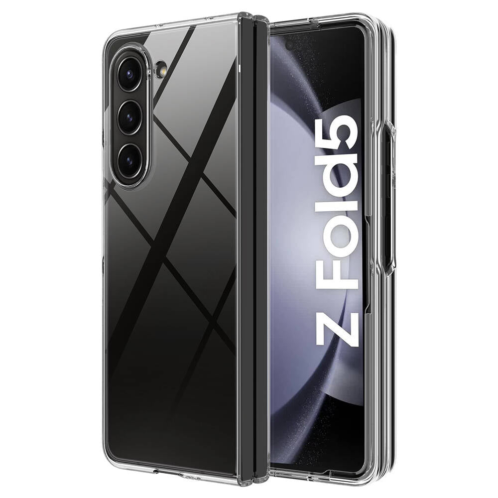 Galaxy Z Fold 5 Kılıf Zore Droga Kapak Renksiz