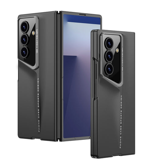 Galaxy Z Fold 7 Kılıf Ultra İnce Kamera Korumalı Sert Rubber Zore Procase Kapak Siyah