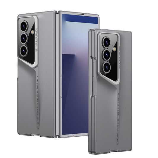 Galaxy Z Fold 7 Kılıf Ultra İnce Kamera Korumalı Sert Rubber Zore Procase Kapak Gri