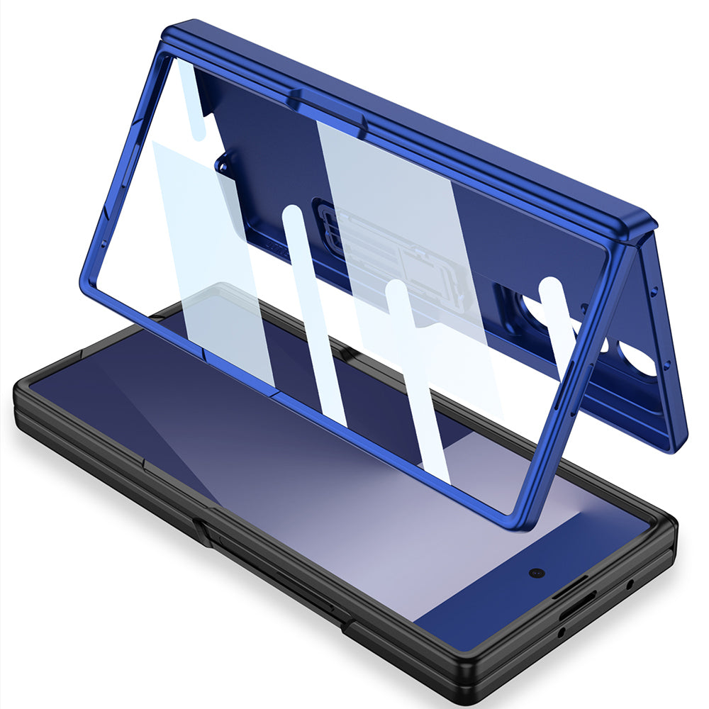 Galaxy Z Fold 7 Kılıf Zore M-Magnet Kılıf Lacivert