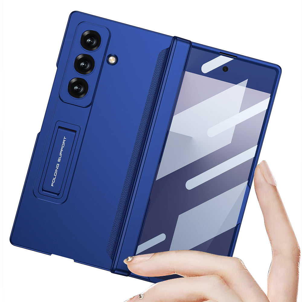 Galaxy Z Fold 7 Kılıf Zore M-Magnet Kılıf Lacivert