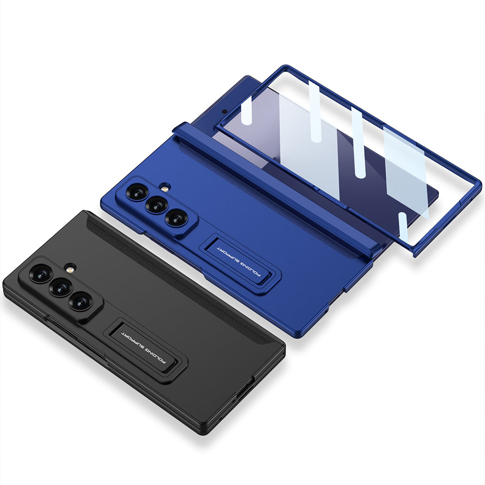 Galaxy Z Fold 7 Kılıf Zore M-Magnet Kılıf Lacivert