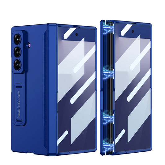 Galaxy Z Fold 7 Kılıf Zore M-Magnet Kılıf Lacivert