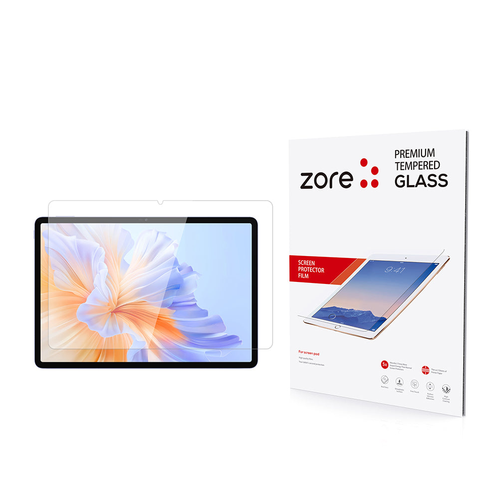Honor Pad V9 Zore Tablet Temperli Cam Ekran Koruyucu Şeffaf