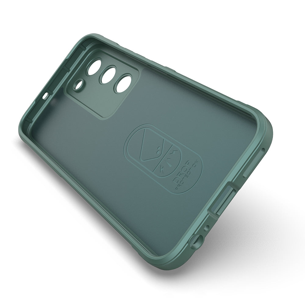 Tecno Spark 40 Pro Kılıf Esnek TPU Oyuklu Arka Yüzey Tasarımlı Zore Etnik Silikon Kapak Siyah