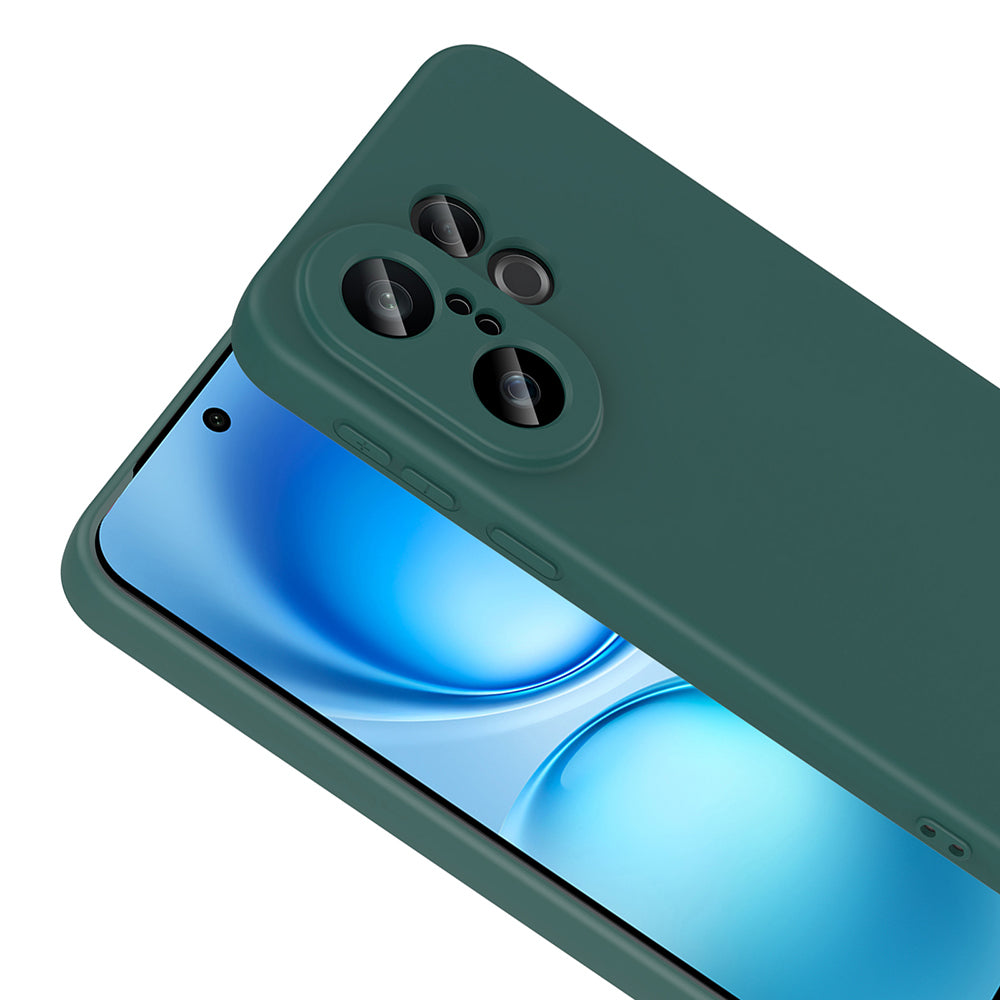 Vivo X200 FE 5G Kılıf Zore Mara Lansman Kapak Koyu Yeşil