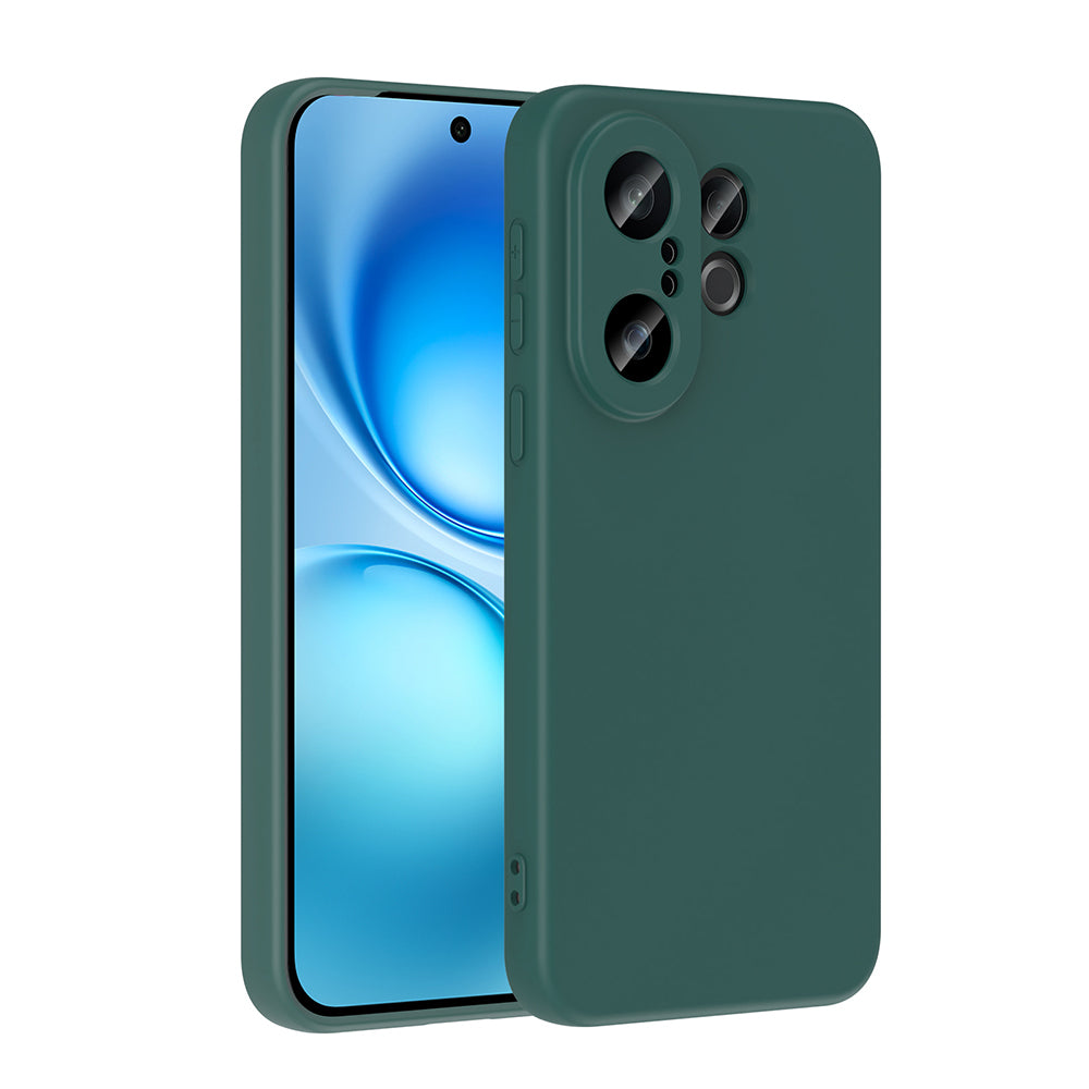 Vivo X200 FE 5G Kılıf Zore Mara Lansman Kapak Koyu Yeşil