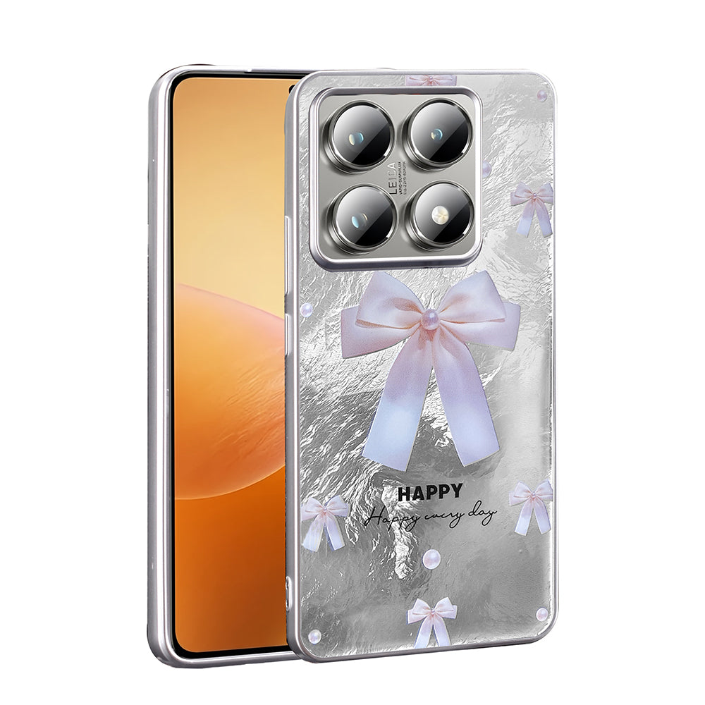 Xiaomi 14T Kılıf Desenli Zore Mep Kapak İncili Fiyonk