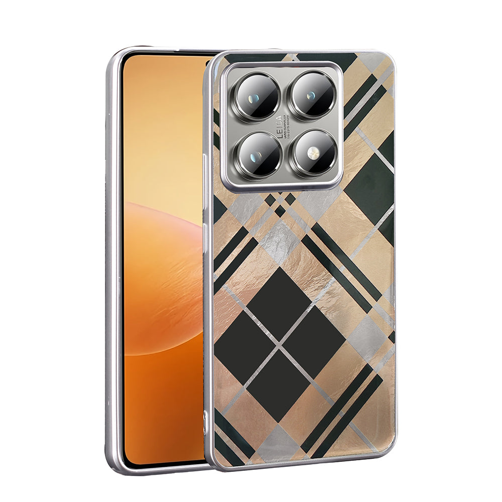 Xiaomi 14T Pro Kılıf Desenli Zore Mep Kapak Geometrik