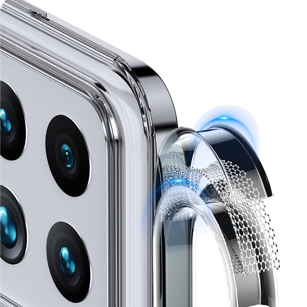 Xiaomi Mi 14 Kılıf Sert PC Arka Yüzey Wireless Şarj Özellikli Zore Flet Magsafe Kapak Siyah