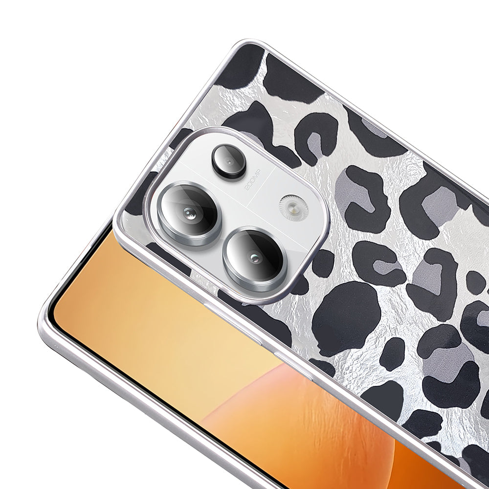 Xiaomi Redmi Note 13 Pro 4G Kılıf Desenli Zore Mep Kapak İncili Fiyonk