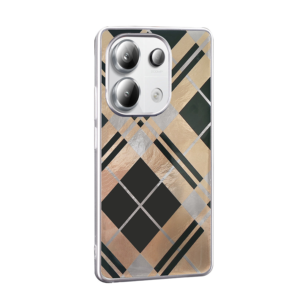 Xiaomi Redmi Note 13 Pro 4G Kılıf Desenli Zore Mep Kapak Geometrik