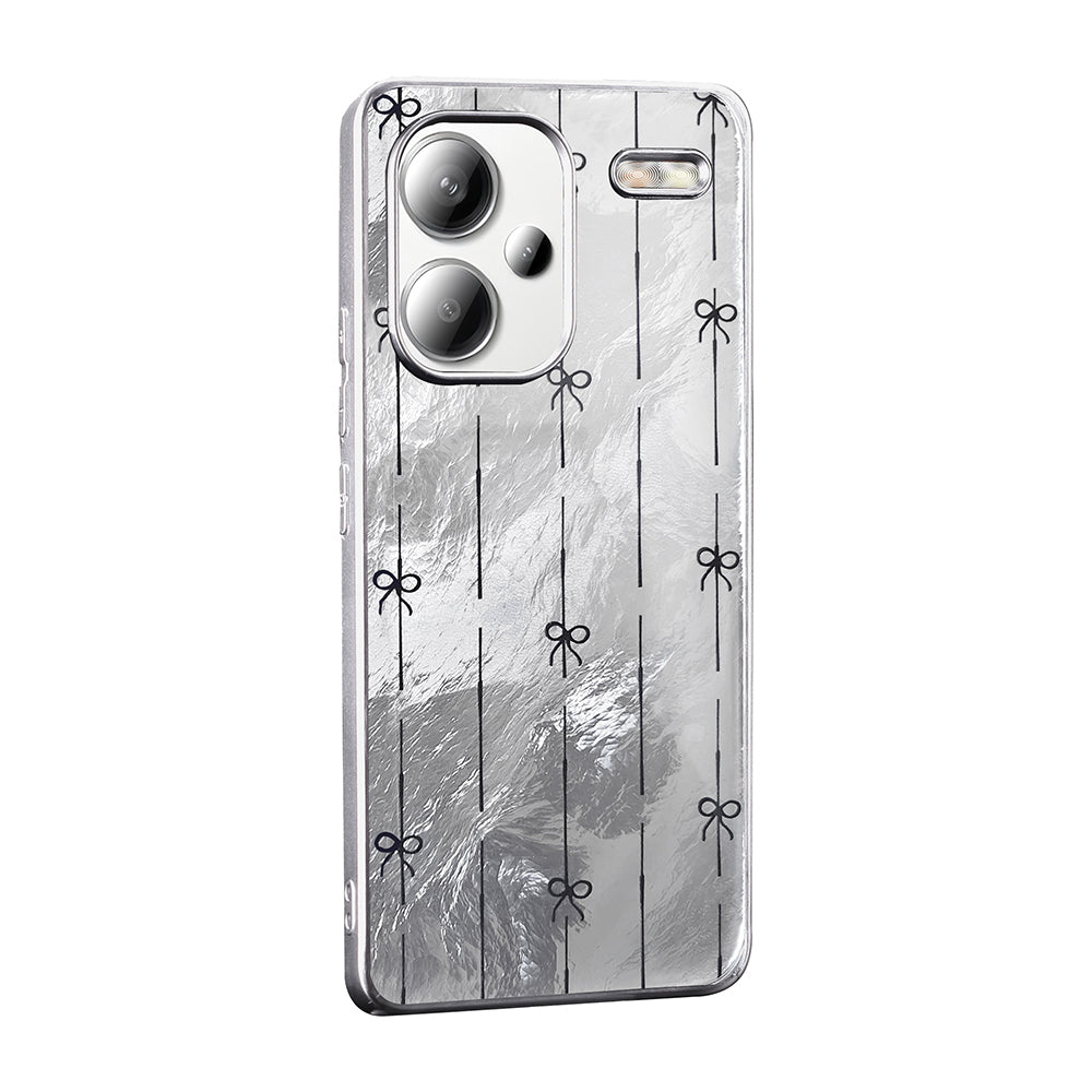 Xiaomi Redmi Note 13 Pro Plus 5G Kılıf Desenli Zore Mep Kapak Gri Leopar