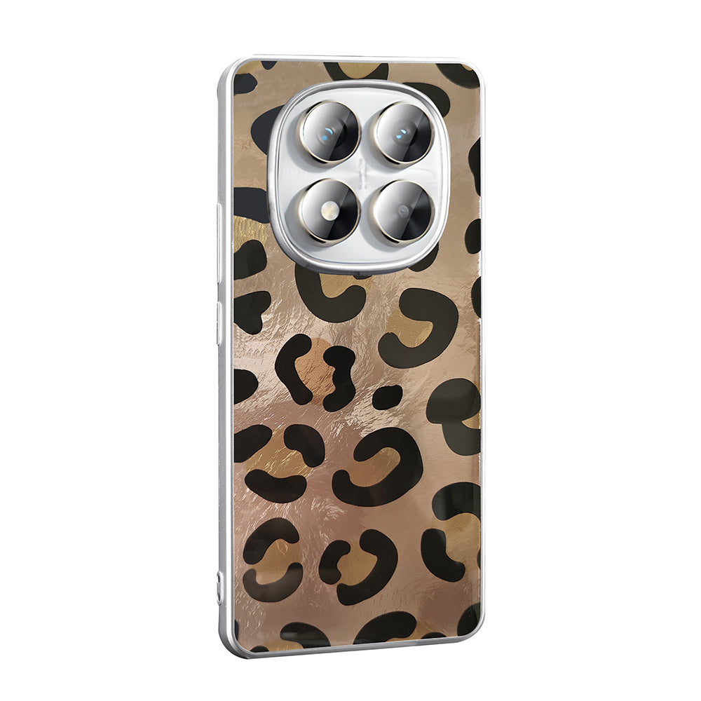 Xiaomi Redmi Note 14 Pro 5G Kılıf Desenli Zore Mep Kapak Gri Leopar