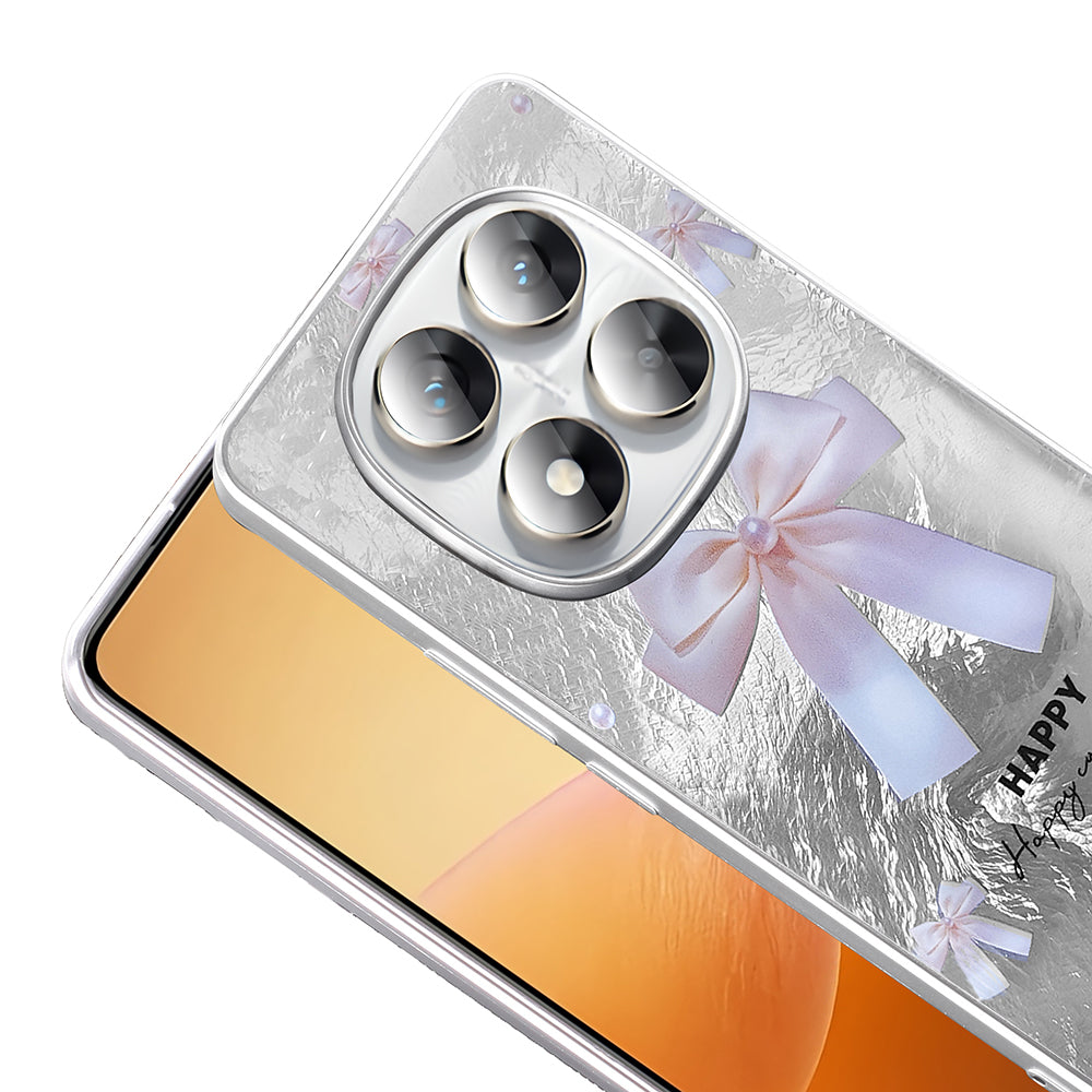 Xiaomi Redmi Note 14 Pro 5G Kılıf Desenli Zore Mep Kapak Gri Leopar