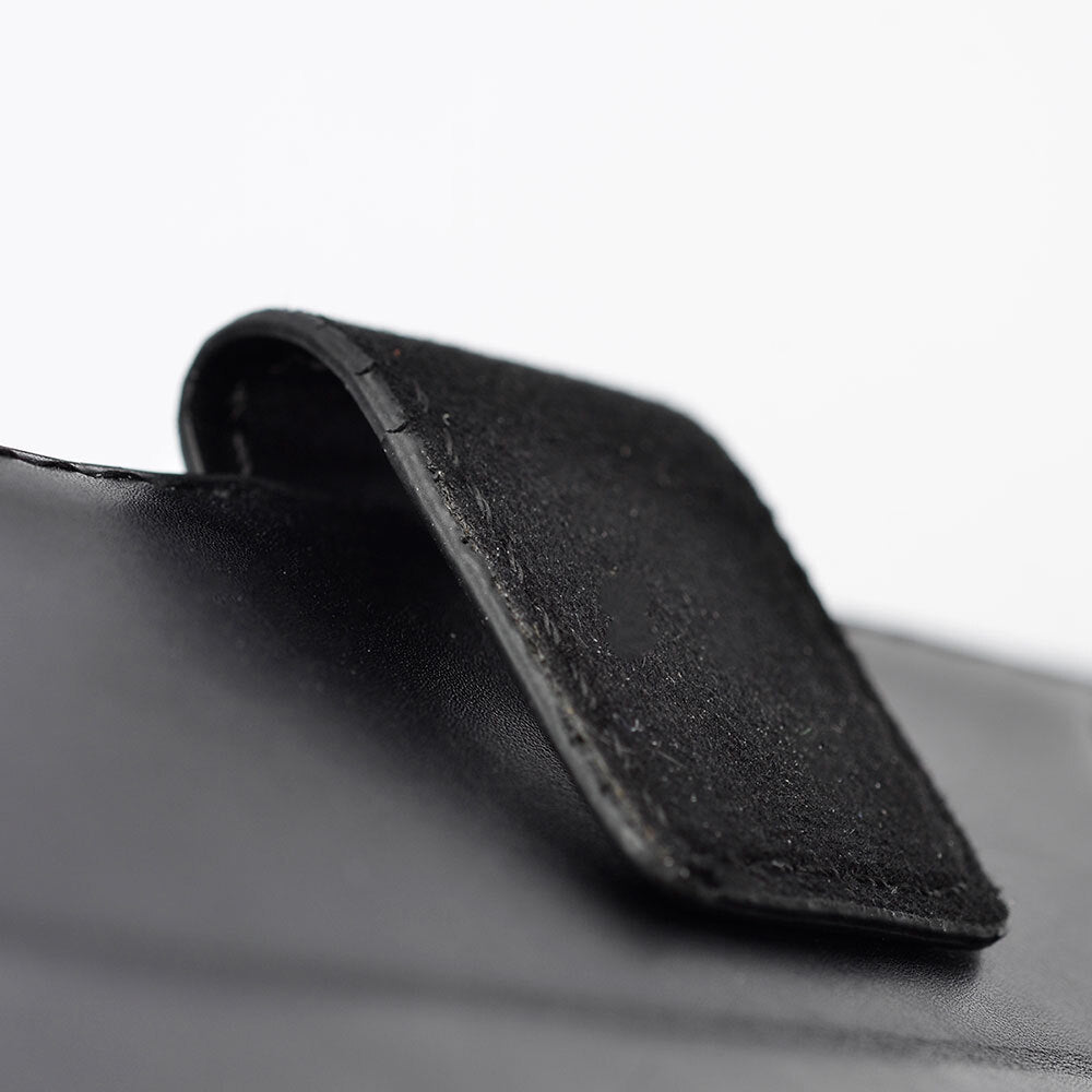 Xiaomi Redmi Note 15 Pro Kılıf Zore Kar Deluxe Kapaklı Kılıf Siyah