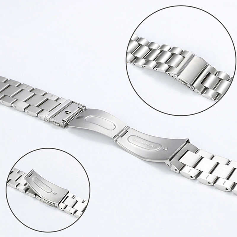 Xiaomi Redmi Watch 5 Active Zore KRD-04 22mm Metal Kordon Gümüş