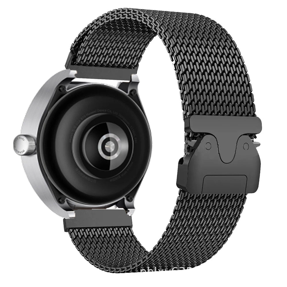 Xiaomi Redmi Watch 5 Active Zore KRD-100 22mm Titanyum Hasır Kordon Siyah-Titanyum