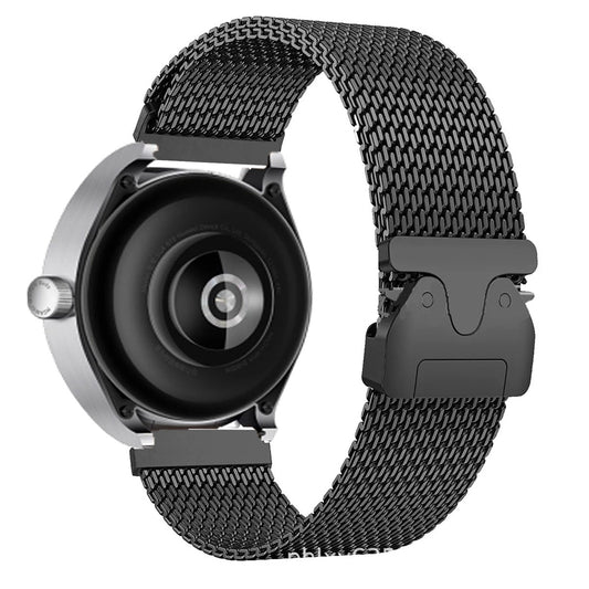 Xiaomi Redmi Watch 5 Active Zore KRD-100 22mm Titanyum Hasır Kordon Siyah-Titanyum