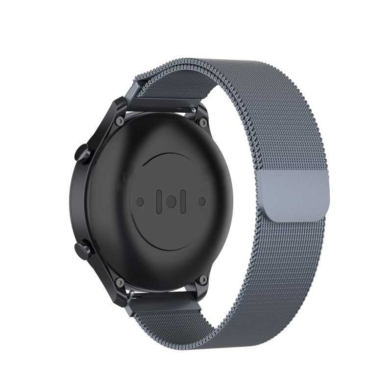 Xiaomi Redmi Watch 5 Active Zore KRD-12 22mm Metal Kordon Gri
