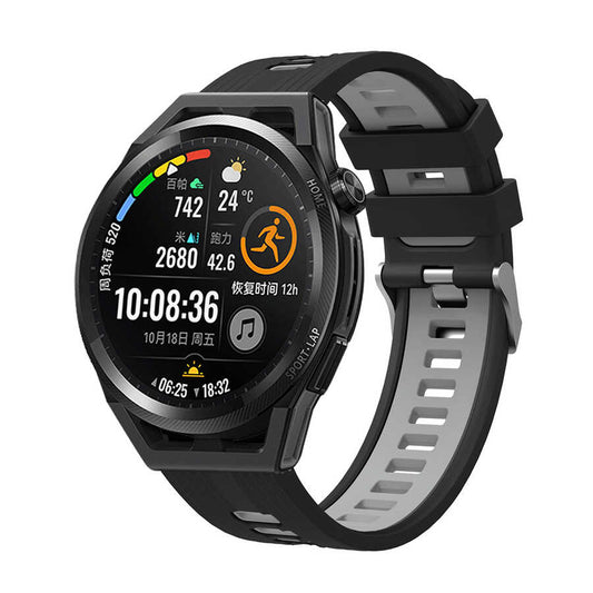 Xiaomi Redmi Watch 5 Active Zore KRD-55 Silikon Kordon Siyah-Gri