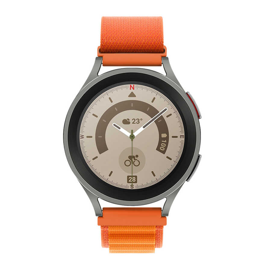 Xiaomi Redmi Watch 5 Active Zore KRD-74 22mm Hasır Kordon Yeşil