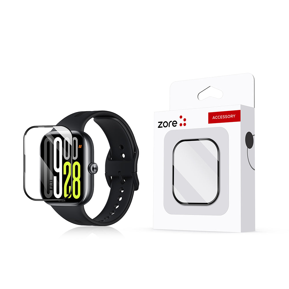 Xiaomi Redmi Watch 5 Active Zore PMMA Pet Saat Ekran Koruyucu Siyah