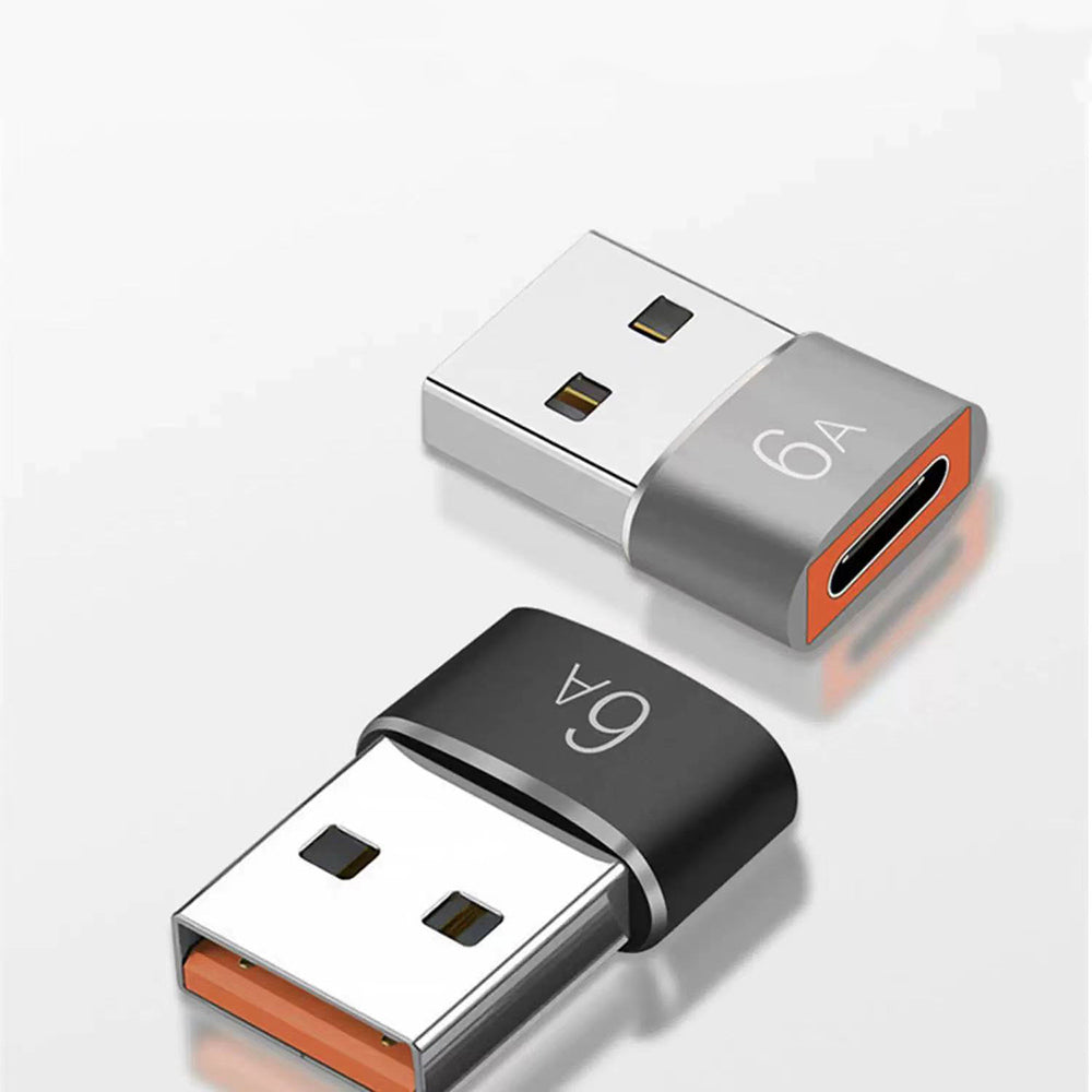 Zore AC-58 Type-C to USB-A OTG Adaptör Gri