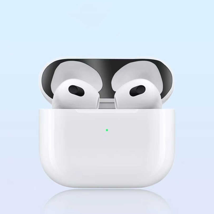 Zore Airpods 3. Nesil Kir Önleyici Sticker Siyah