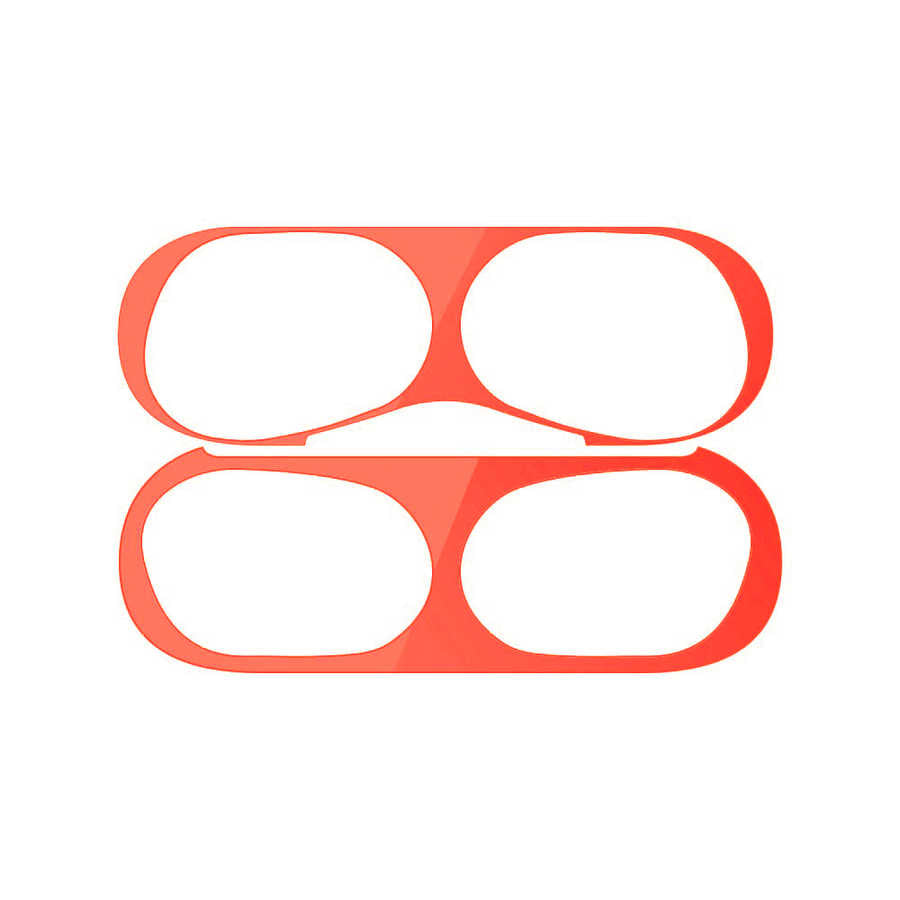 Zore Airpods Pro Toz Önleyici Sticker Kırmızı