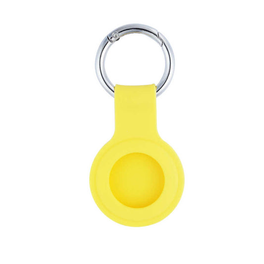 Zore Airtag 01 Silikon Anahtarlık Sarı