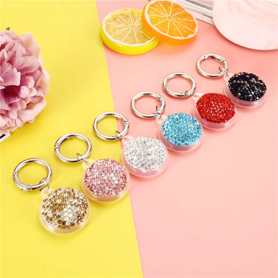 Zore Airtag 03 Silikon Anahtarlık Kırmızı