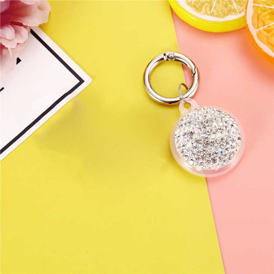 Zore Airtag 03 Silikon Anahtarlık Gümüş