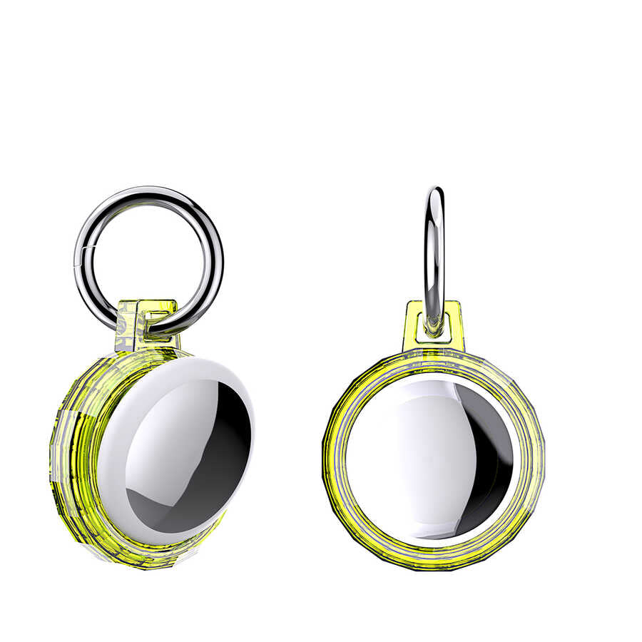 Zore Airtag 04 Silikon Anahtarlık Siyah