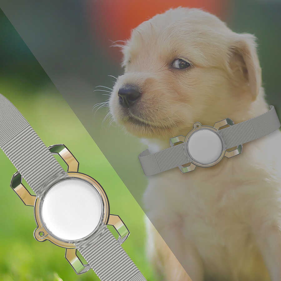 Zore Airtag 06 Silikon Anahtarlık Siyah