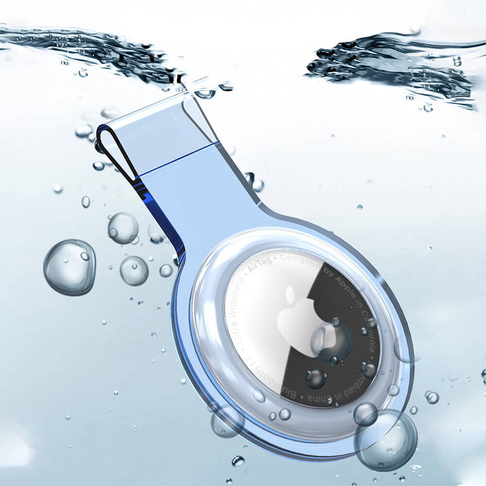 Zore Airtag 07 Silikon Anahtarlık Renksiz