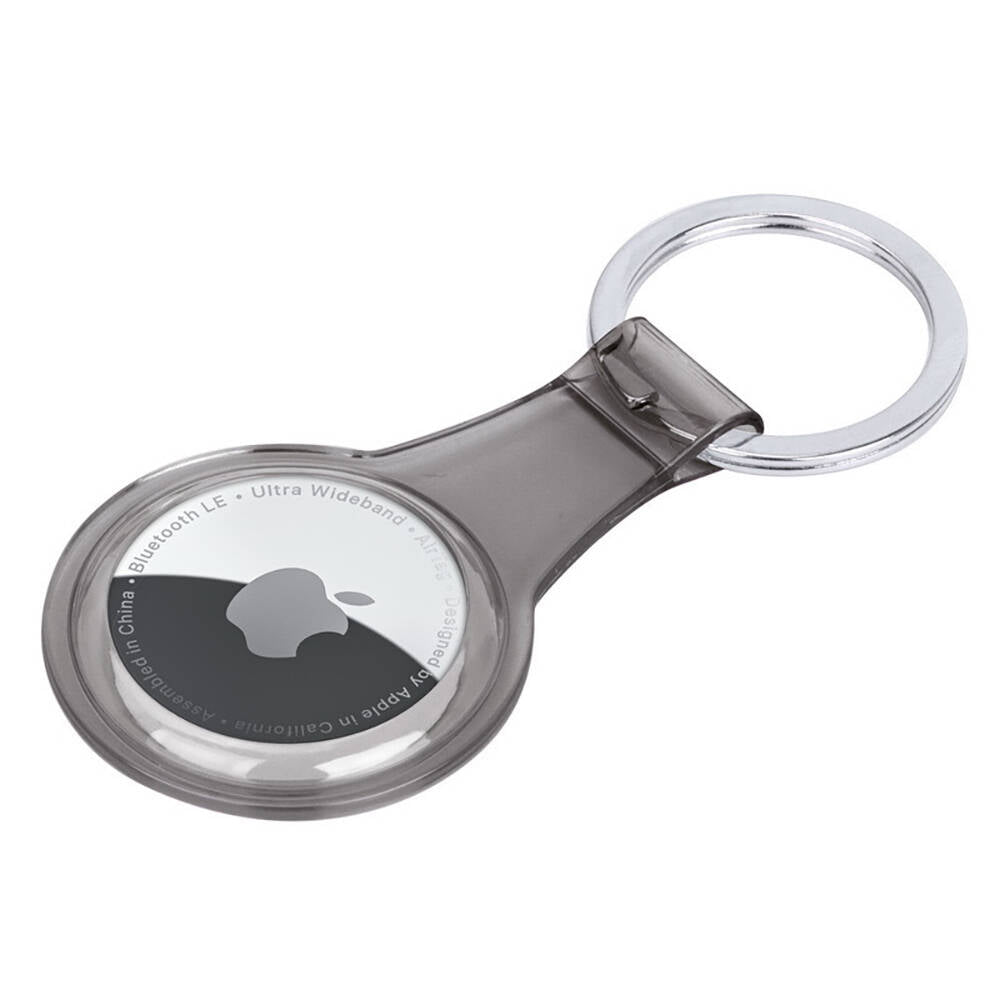 Zore Airtag 07 Silikon Anahtarlık Siyah